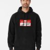 Black hoodie with name tag design and text “Hi! My Name is Slim Shady.”