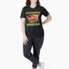 Casual Black t-shirt with the phrase “Hemorrhoid Conqueror” in bold block letters, styled like a warrior's badge of honor.
