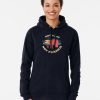 Comfy black hoodie with sloth hanging on a branch and “Not Fast Not Furious” text.