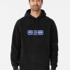 Man wearing black hoodie with “FO23VER” design in blue and white with red 23 — tribute to Cubs legend Ryne Sandberg.