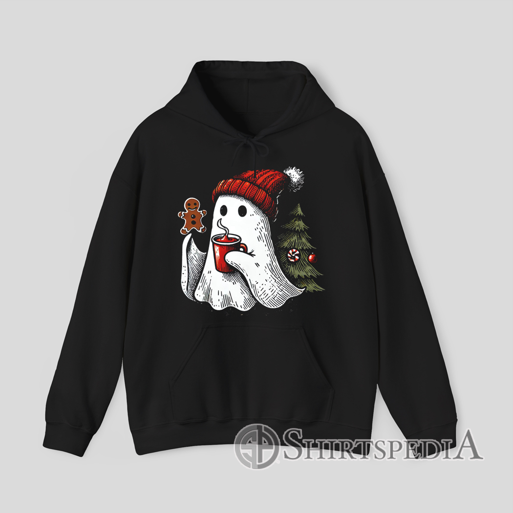 Cute Christmas Ghost Hoodie