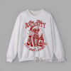 Funny Skeleton Santa On The Naughty List and Loving It Christmas Sweatshirt Funny Skeleton Santa On The Naughty List and Loving It Christmas Sweatshirt