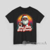 Stay Jolly Stay Groovy Santa Shirt Retro Christmas Vintage Santa Tee