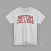 Vintage Boston College Classic T-Shirt Vintage Boston College Eagles logo T-Shirt in maroon and gold collegiate style