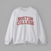 Vintage Boston College Crewneck Sweatshirt Vintage Boston College Eagles logo crewneck sweatshirt in maroon and gold collegiate style