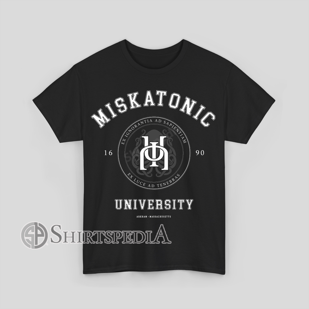 Miskatonic University Unisex T-Shirt Vintage Dark Academia College Design
