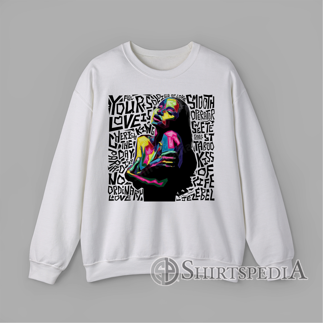 Vtg 1993 life promise pride love sade Sweatshirt Vtg 1993 Life Promise Pride Love Sweatshirt Retro Soul Crewneck