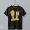 Gildan 5000 cotton t-shirt featuring vintage Beavis and Butt-Head 90s cartoon graphic design